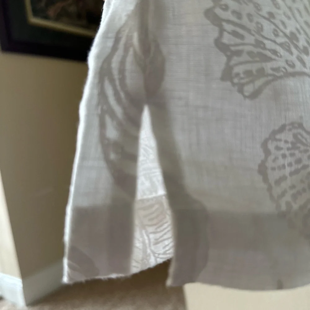 Lilly Pulitzer Rhoda linen popover - Picture 12 of 15
